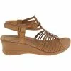 BareTraps Taren Womens Wedge Sandals Carmel