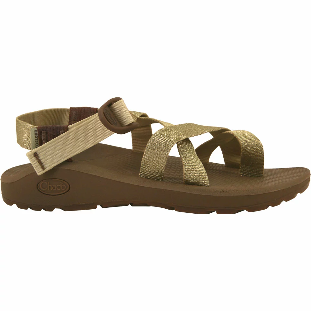 Chaco Z Cloud 2 Outdoor Sandals - Womens Metallic Gold