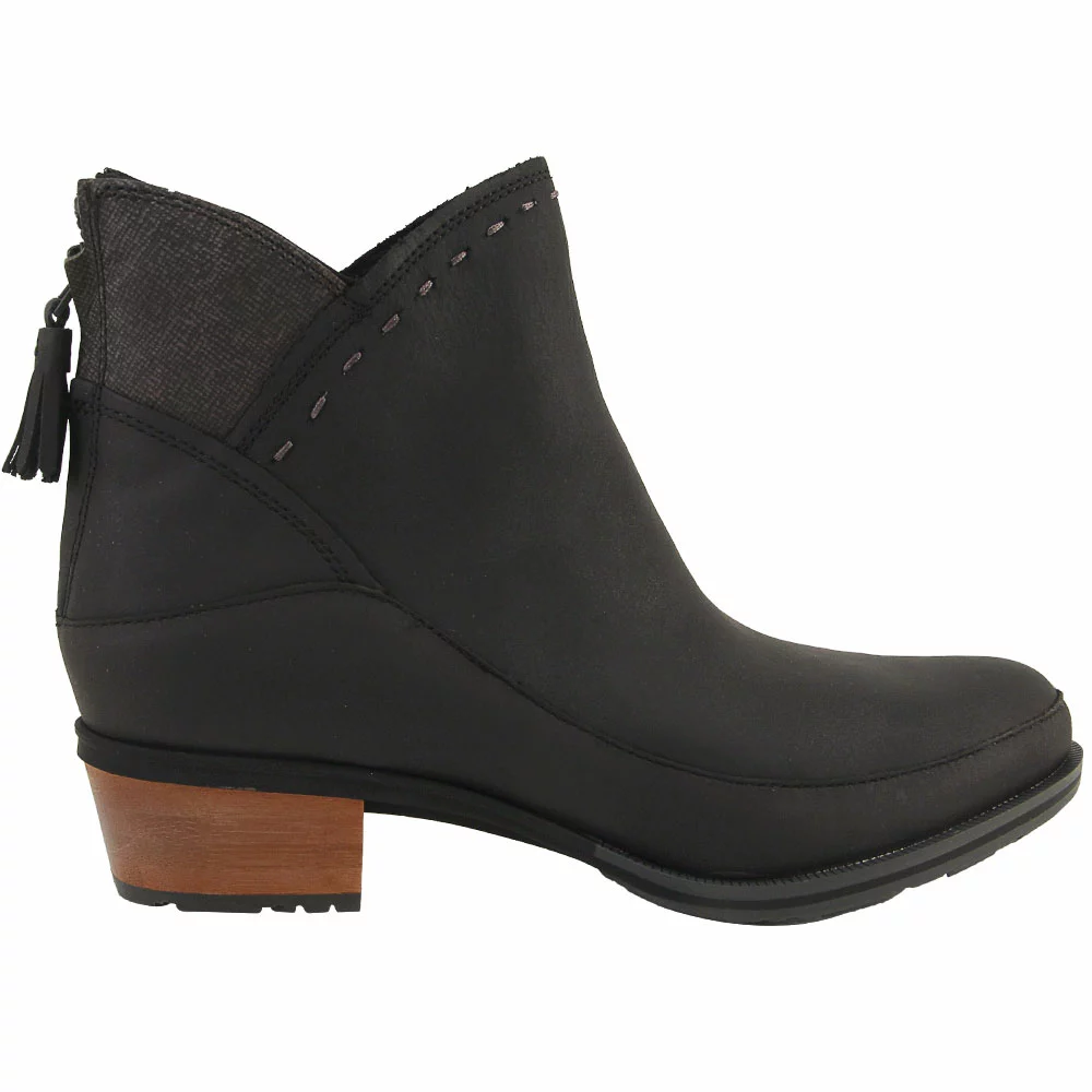 Chaco Cataluna Mid Ankle Boots - Womens Black