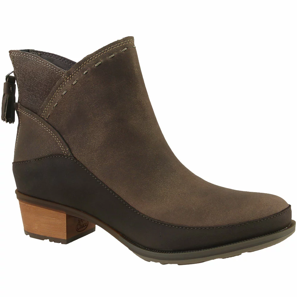 Chaco Cataluna Mid Ankle Boots - Womens Fossil - Image 2