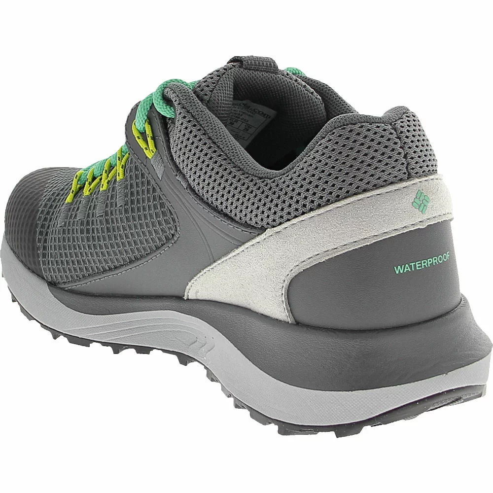 Columbia Trailstorm Waterproof Hiking Shoes - Womens Graphite Dolphin - Image 3
