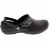 Crocs Mercy Clog Sandals - Womens Black Silver