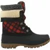 Cougar Creek Winter Boots - Womens Black Red