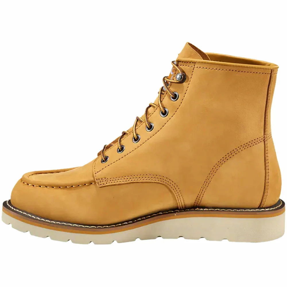 Carhartt Boots Carhartt FW6075 6" Wedge Womens Non-Safety Toe Work Boots Harvest Gold - Image 3