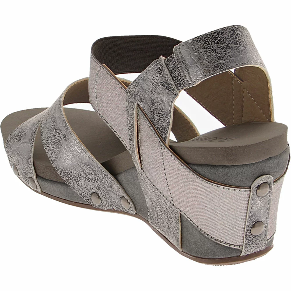 Corkys Fig Sandals - Womens Pewter - Image 3