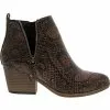 Corkys Tombstone Ankle Boots - Womens Chocolate