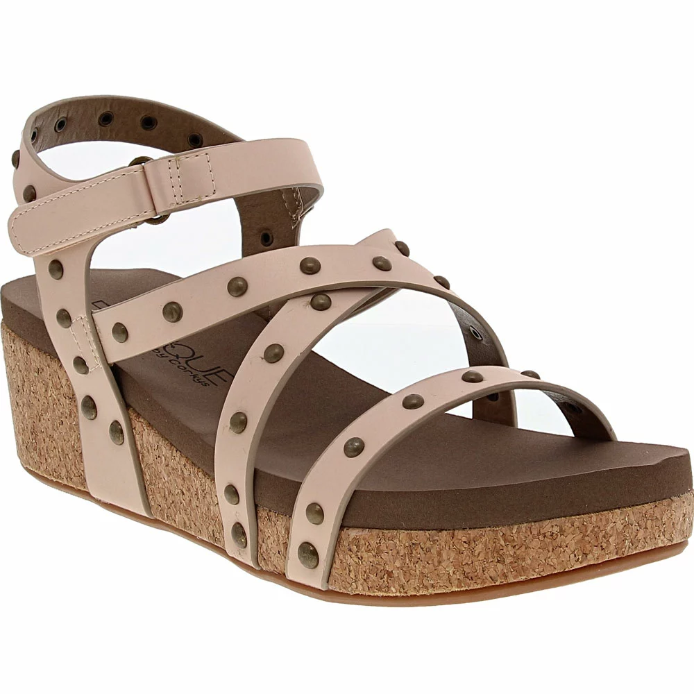 Corkys Under The Sun Wedge Sandals - Womens Copper - Image 2