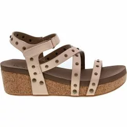 Corkys Under The Sun Wedge Sandals - Womens Copper