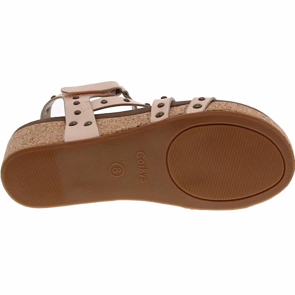 Corkys Under The Sun Wedge Sandals - Womens Copper - Image 4