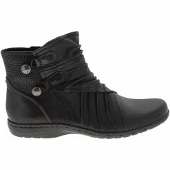 Cobb Hill Penfield Ankle Boots - Womens Black