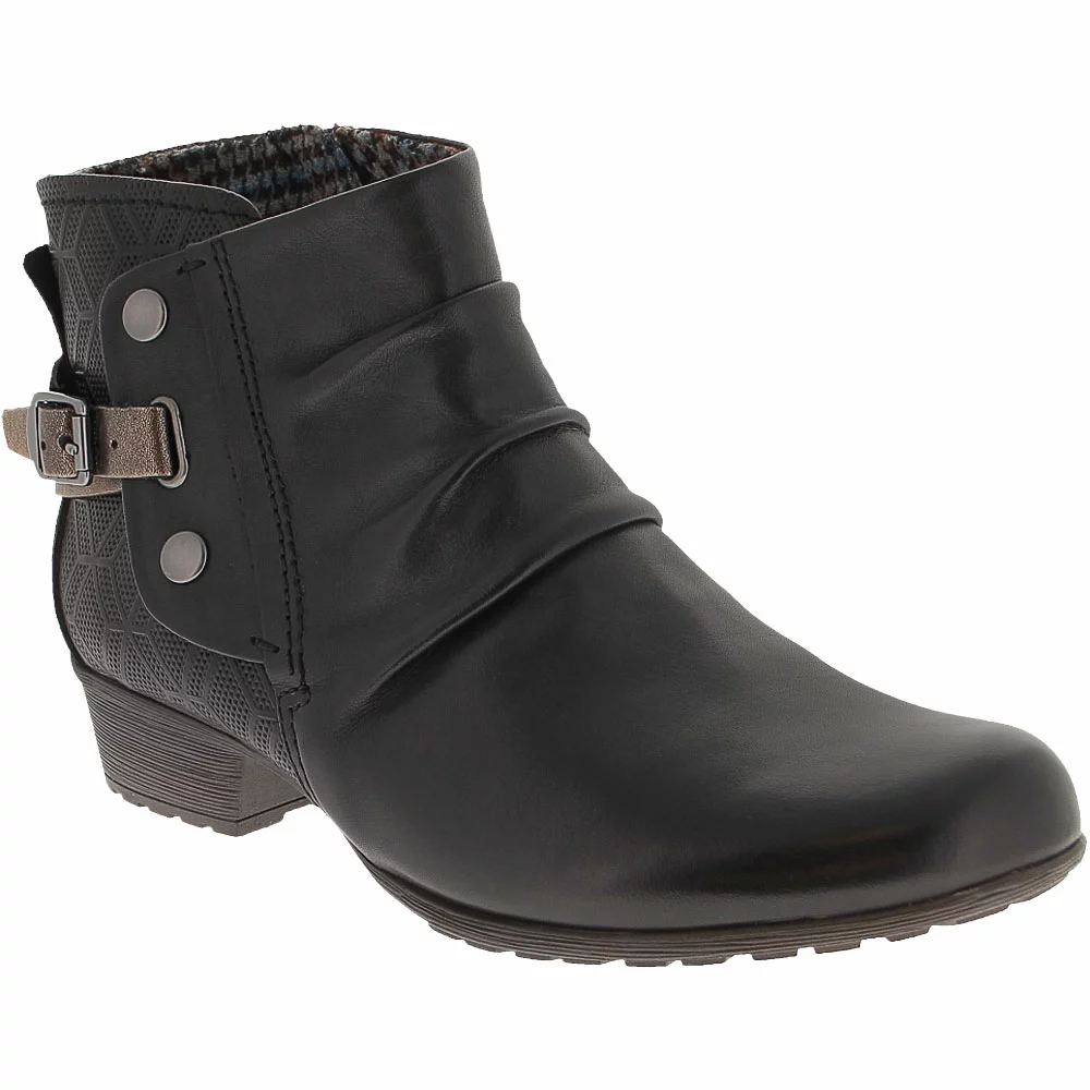 Cobb Hill Gratasha Hardware Ankle Boots - Womens Black - Image 2