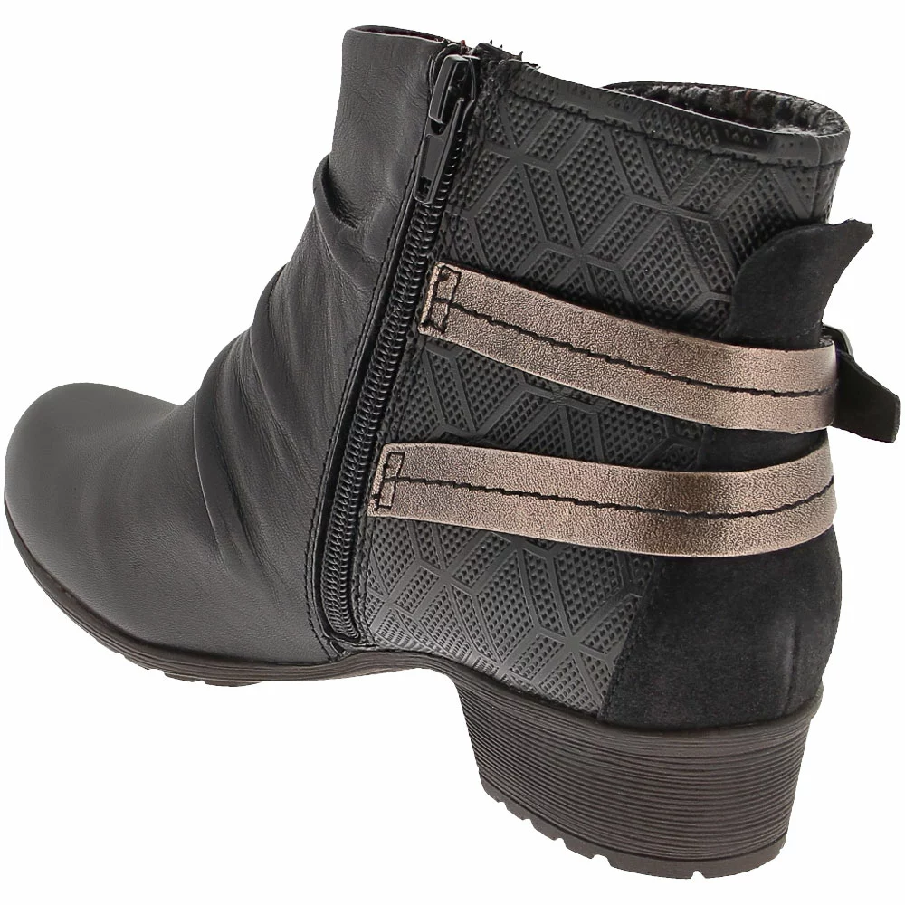 Cobb Hill Gratasha Hardware Ankle Boots - Womens Black - Image 3