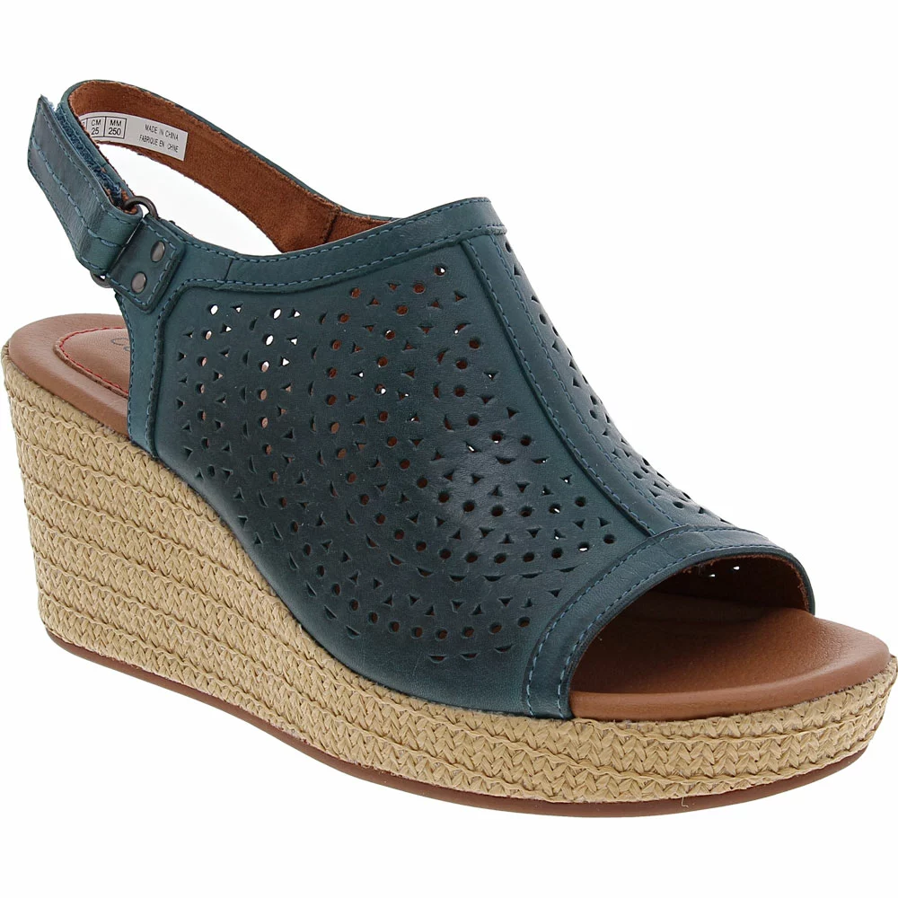 Cobb Hill Erika Slingback Sandals - Womens Blue - Image 2