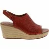 Cobb Hill Erika Slingback Sandals - Womens Red