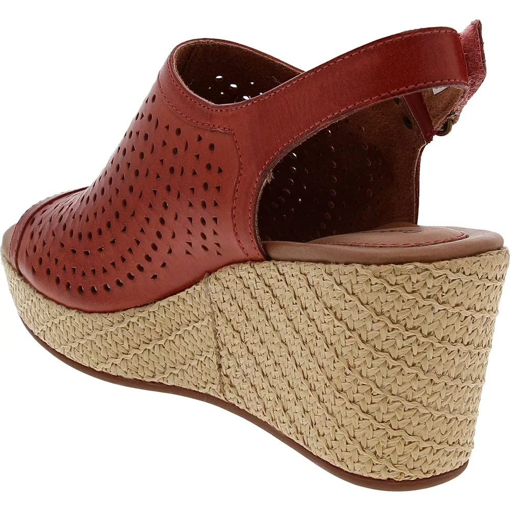 Cobb Hill Erika Slingback Sandals - Womens Red - Image 3