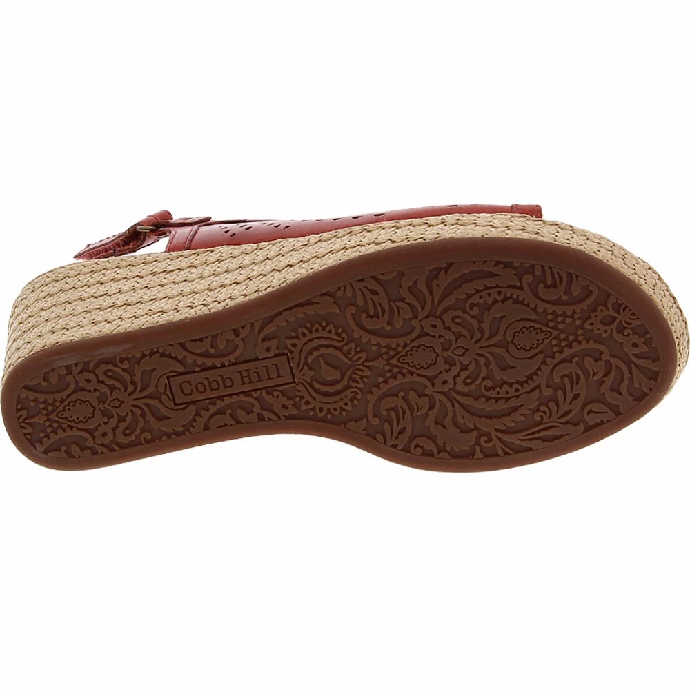 Cobb Hill Erika Slingback Sandals - Womens Red - Image 4