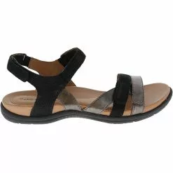 Cobb Hill Rubey Instep 3 Strap Womens Sandals Black