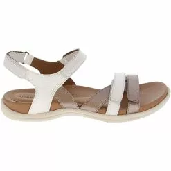 Cobb Hill Rubey Instep 3 Strap Womens Sandals White