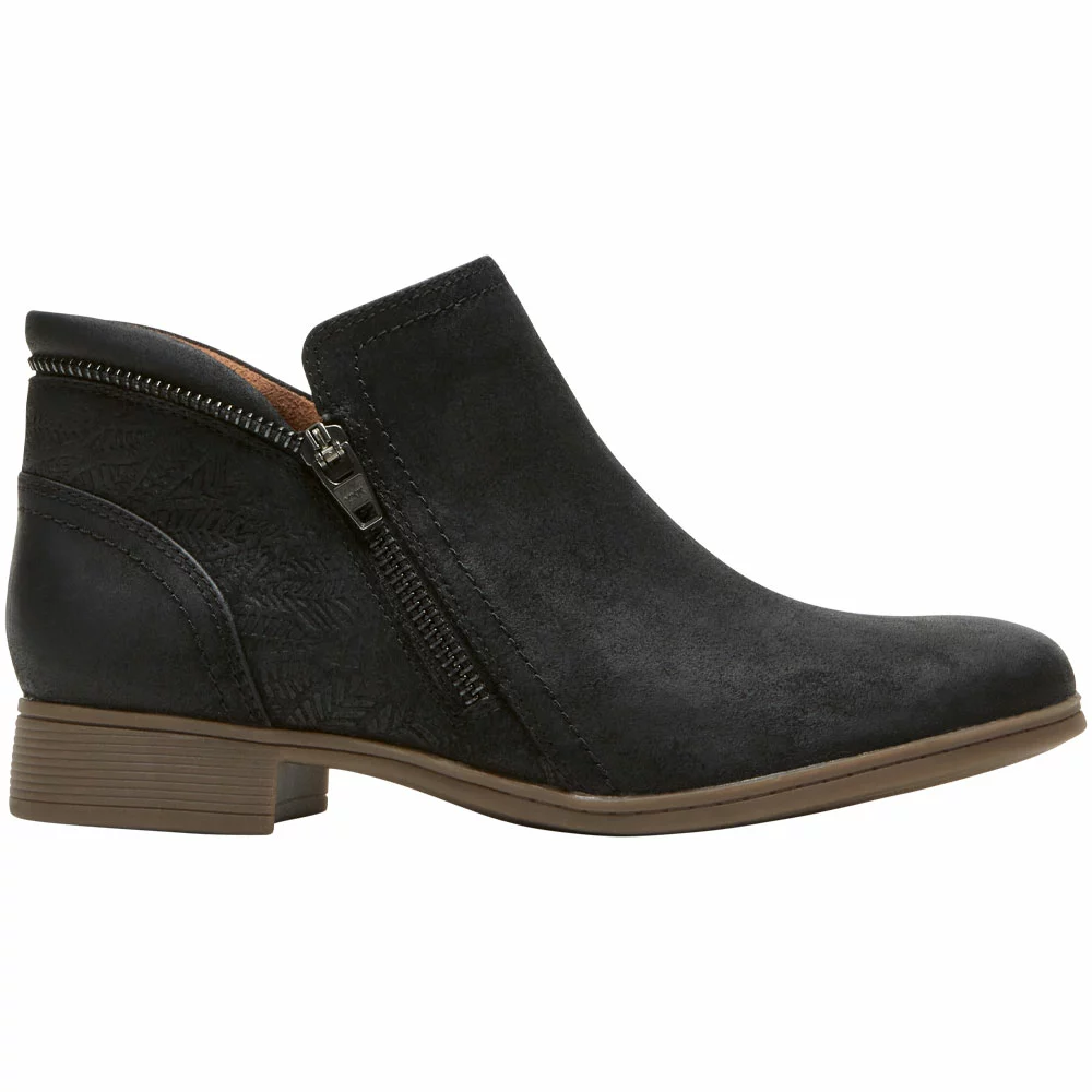 Cobb Hill Crosbie Ankle Boots - Womens Black