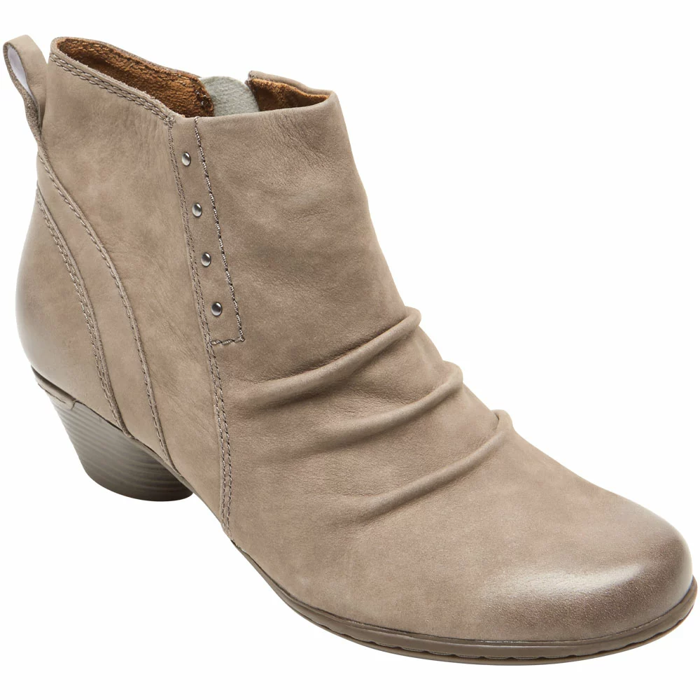 Cobb Hill Laurel Rivet Boot Ankle Boots - Womens Stone - Image 2