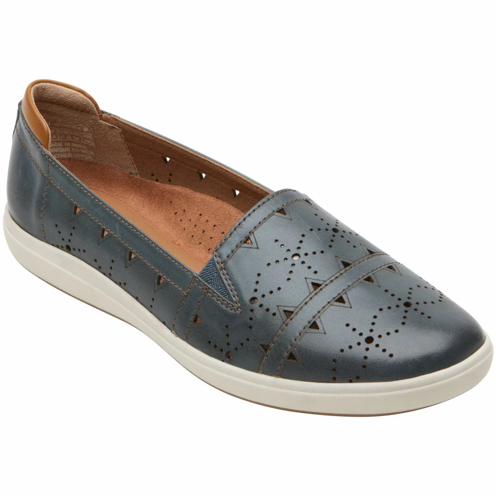 Cobb Hill Bailee Slip On Casual Shoes - Womens Blue - Image 2