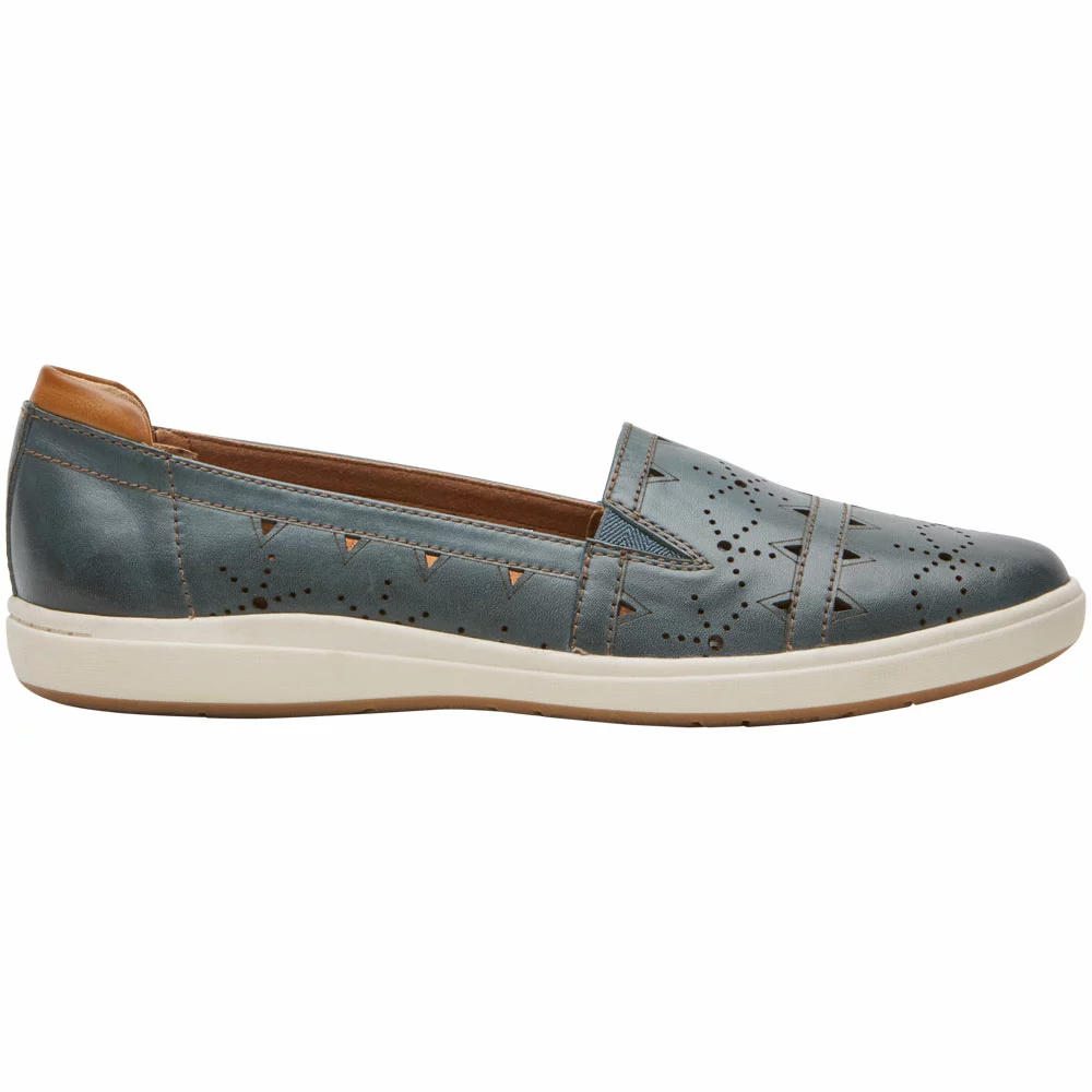 Cobb Hill Bailee Slip On Casual Shoes - Womens Blue