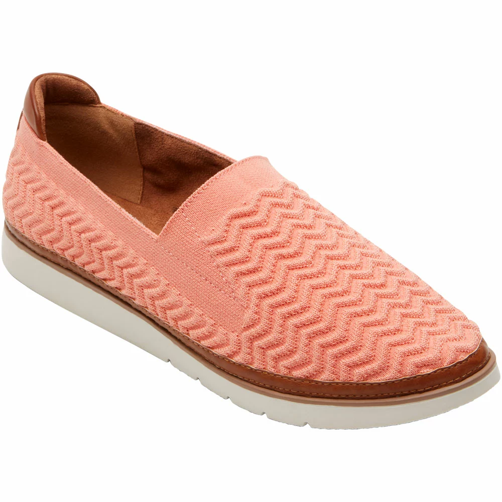 Cobb Hill Camryn Slip On Casual Shoes - Womens Bright Coral - Image 2