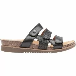 Cobb Hill May Slide Sandals - Womens Black