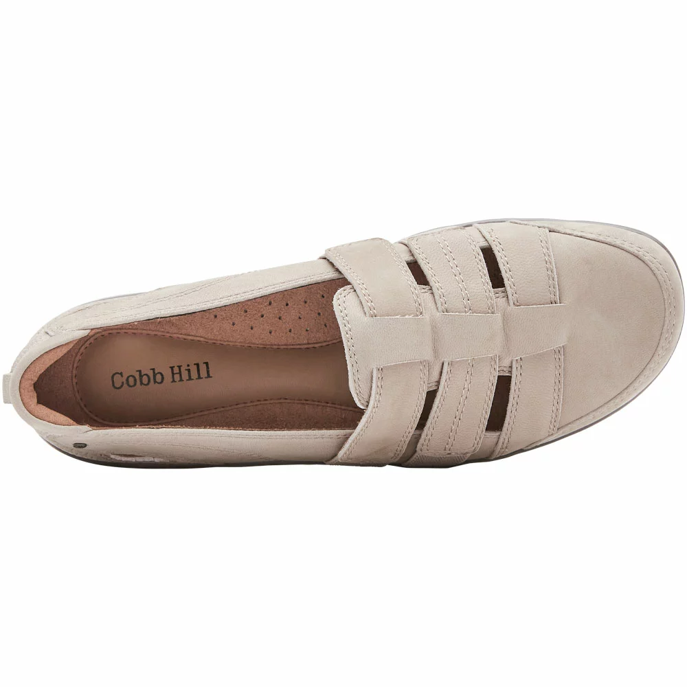 Cobb Hill Penfield Strappy Slip-On Casual Shoes - Womens Dove - Image 3
