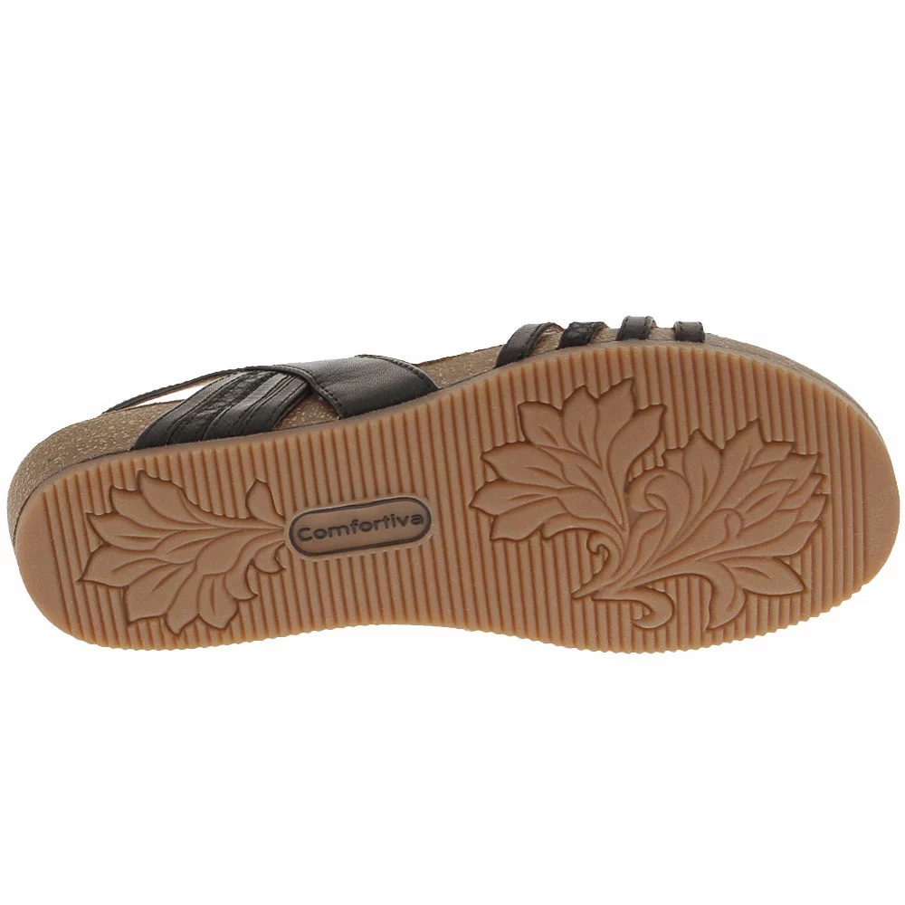 Comfortiva Gabrielle Sandals - Womens Black Multi - Image 4