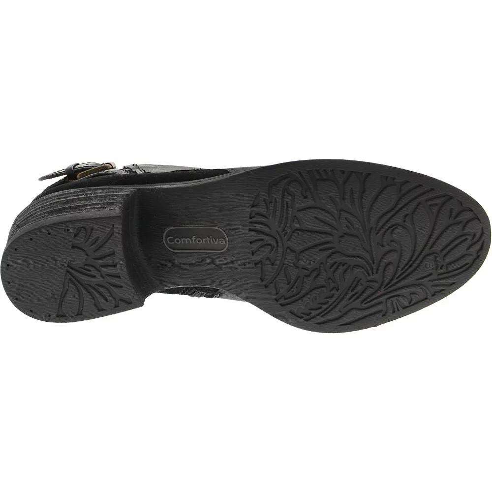 Comfortiva Creston Ankle Boots - Womens Black - Image 4