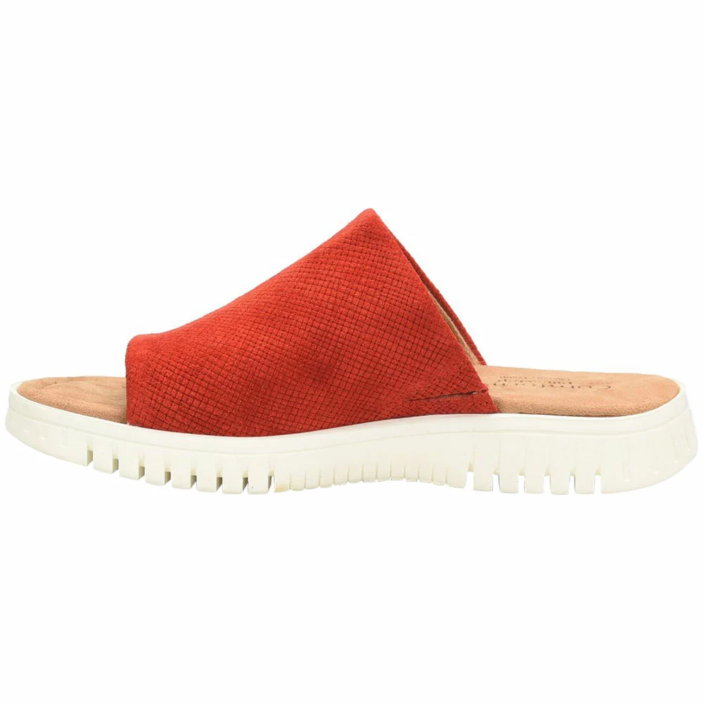 Comfortiva Carmila Sandals - Womens Red Suede - Image 3