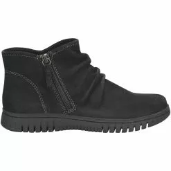 Comfortiva Calla Casual Boots - Womens Black Suede