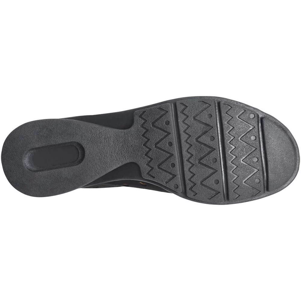 Comfortiva Petal Slip On Casual Shoes - Womens Black Nubuck - Image 4