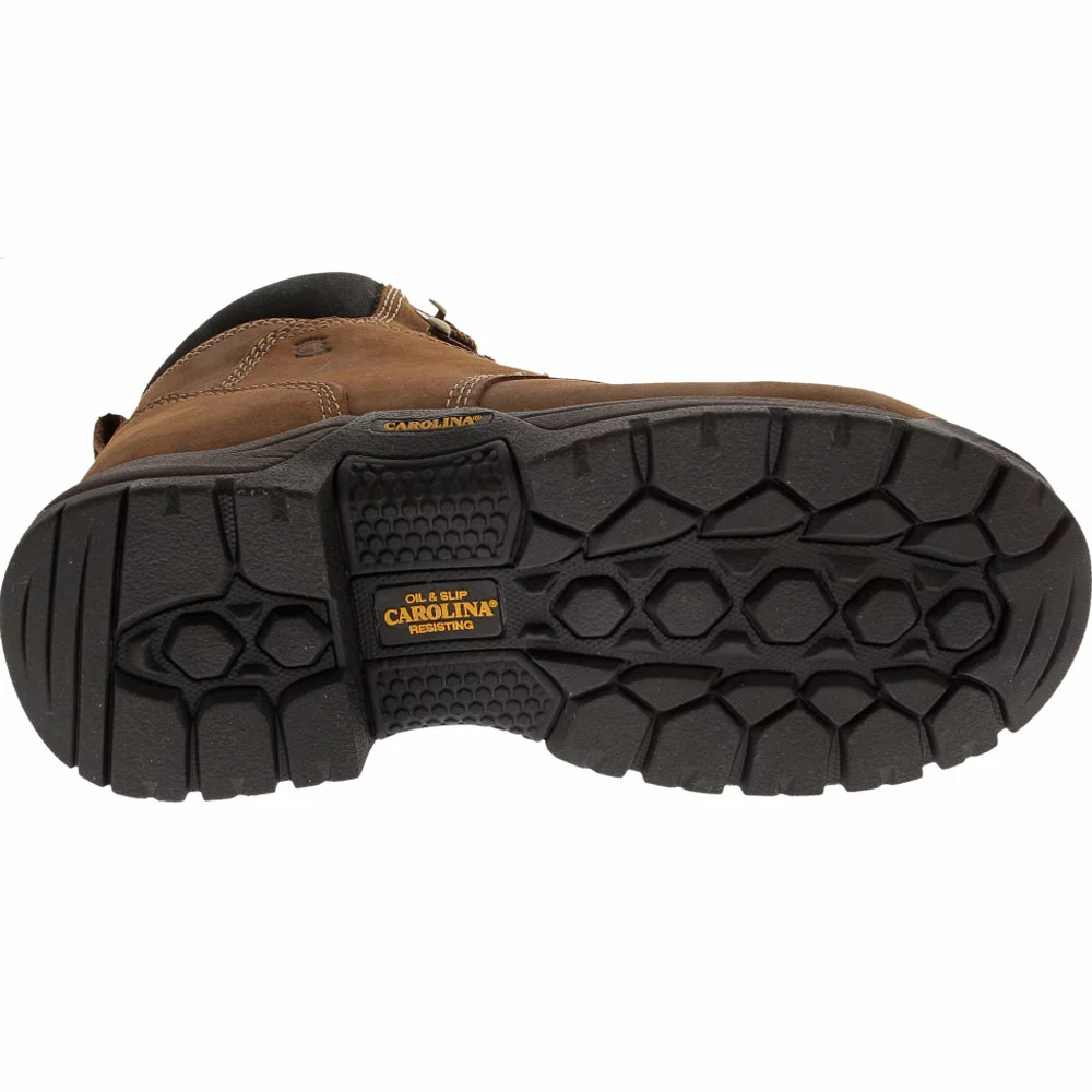 Carolina Boots Carolina CA1428 Womens 5" EH Internal Met Guard Brown - Image 4