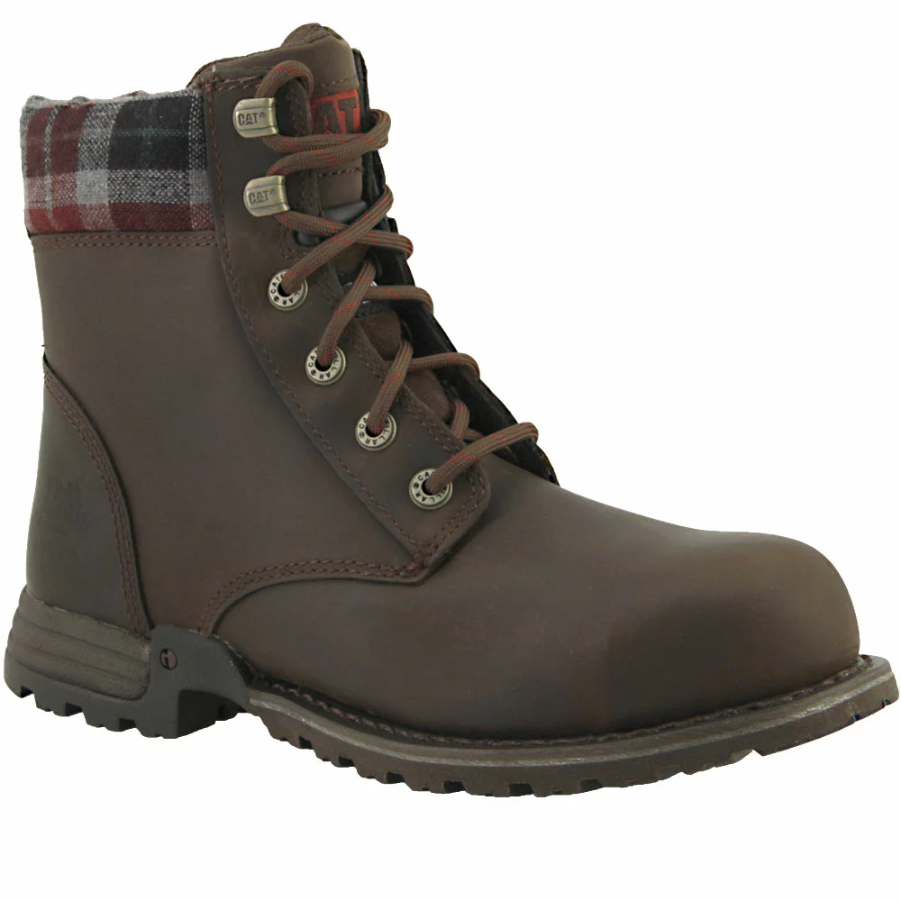 Caterpillar Footwear Kenzie Safety Toe Work Boots - Womens Bark - Image 2