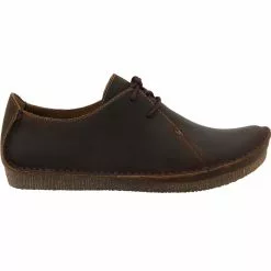 Clarks Janey Mae Casual Shoes - Womens Beeswax Brown