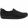 Clarks Sillian Paz Slip On Casual Shoes - Womens Black
