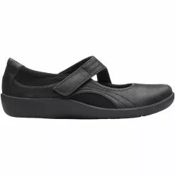 Clarks Sillian Bella Boat Shoes - Womens Black