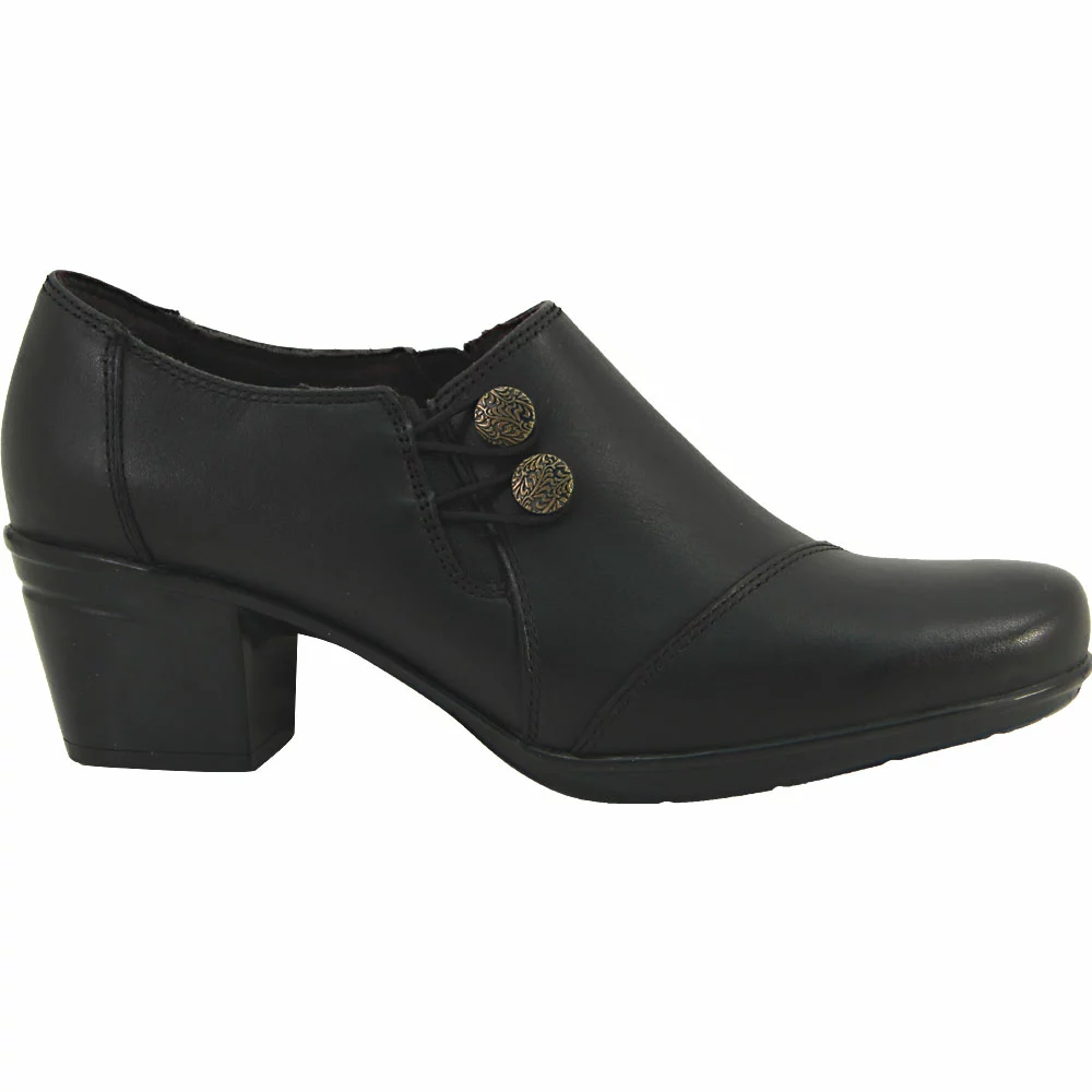 Clarks Emslie Warren Casual Dress Shoe - Womens Black
