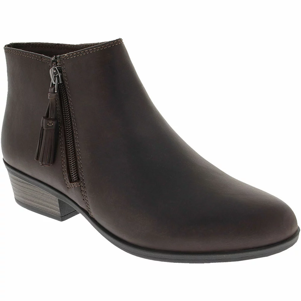 Clarks Addiy Teri Ankle Boots - Womens Taupe - Image 2