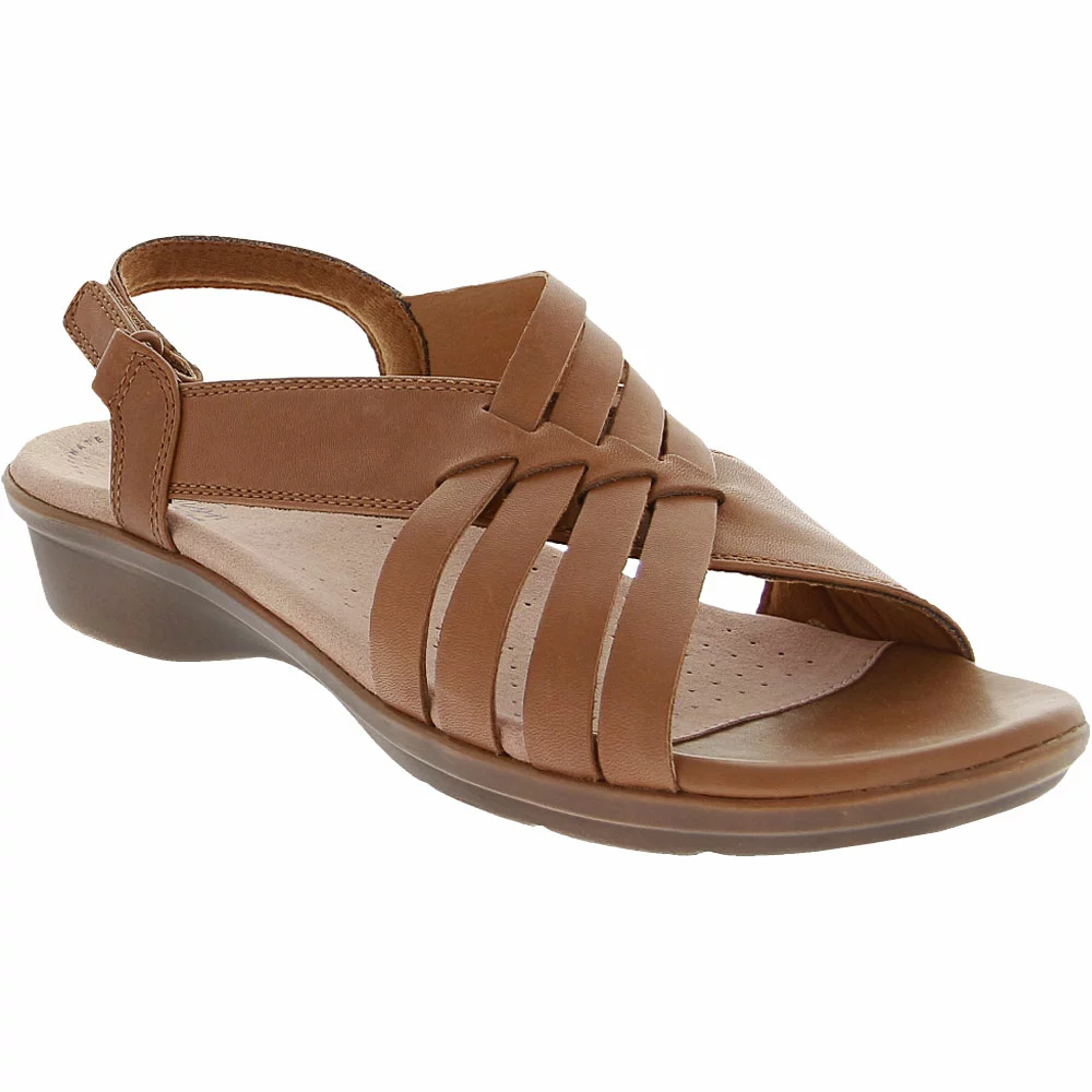 Clarks Loomis Cassey Sandals - Womens Tan - Image 2