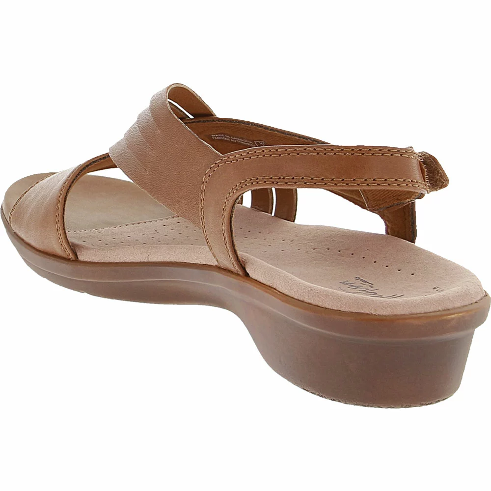 Clarks Loomis Cassey Sandals - Womens Tan - Image 3