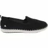 Clarks Step Glow Slip Slip On Casual Shoes - Womens Black
