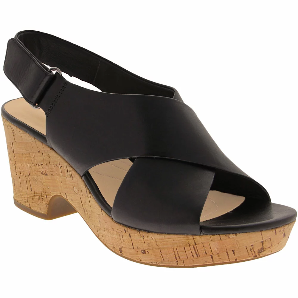 Clarks Maritsa Lara Sandals - Womens Black - Image 2