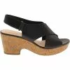 Clarks Maritsa Lara Sandals - Womens Black