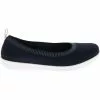Clarks Ayla Paige Slip On Casual Shoes - Womens Navy