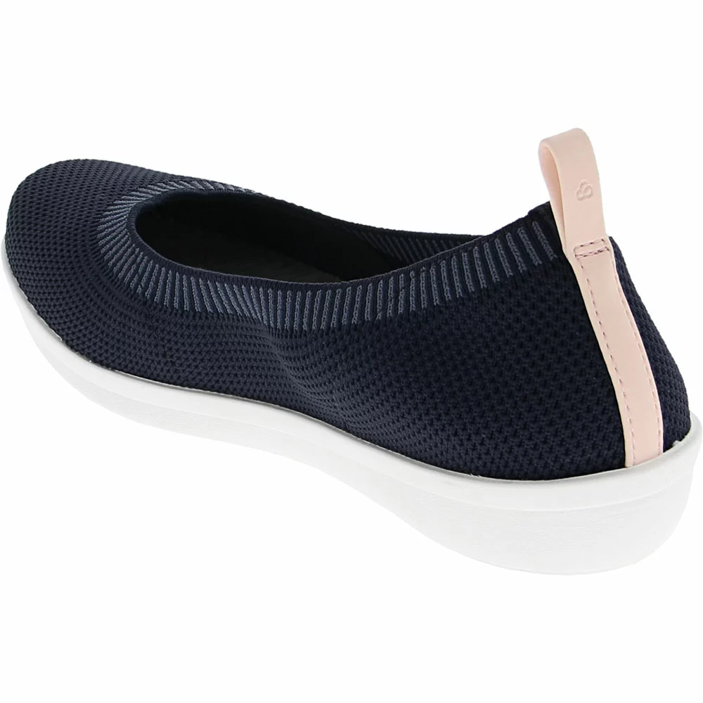 Clarks Ayla Paige Slip On Casual Shoes - Womens Navy - Image 3