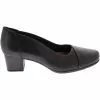 Unstructured By Clarks Damson Step Casual Dress Shoes - Womens Black