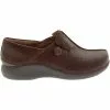 Unstructured By Clarks Loop 2 Walk Slip On Casual Shoes - Womens Brown